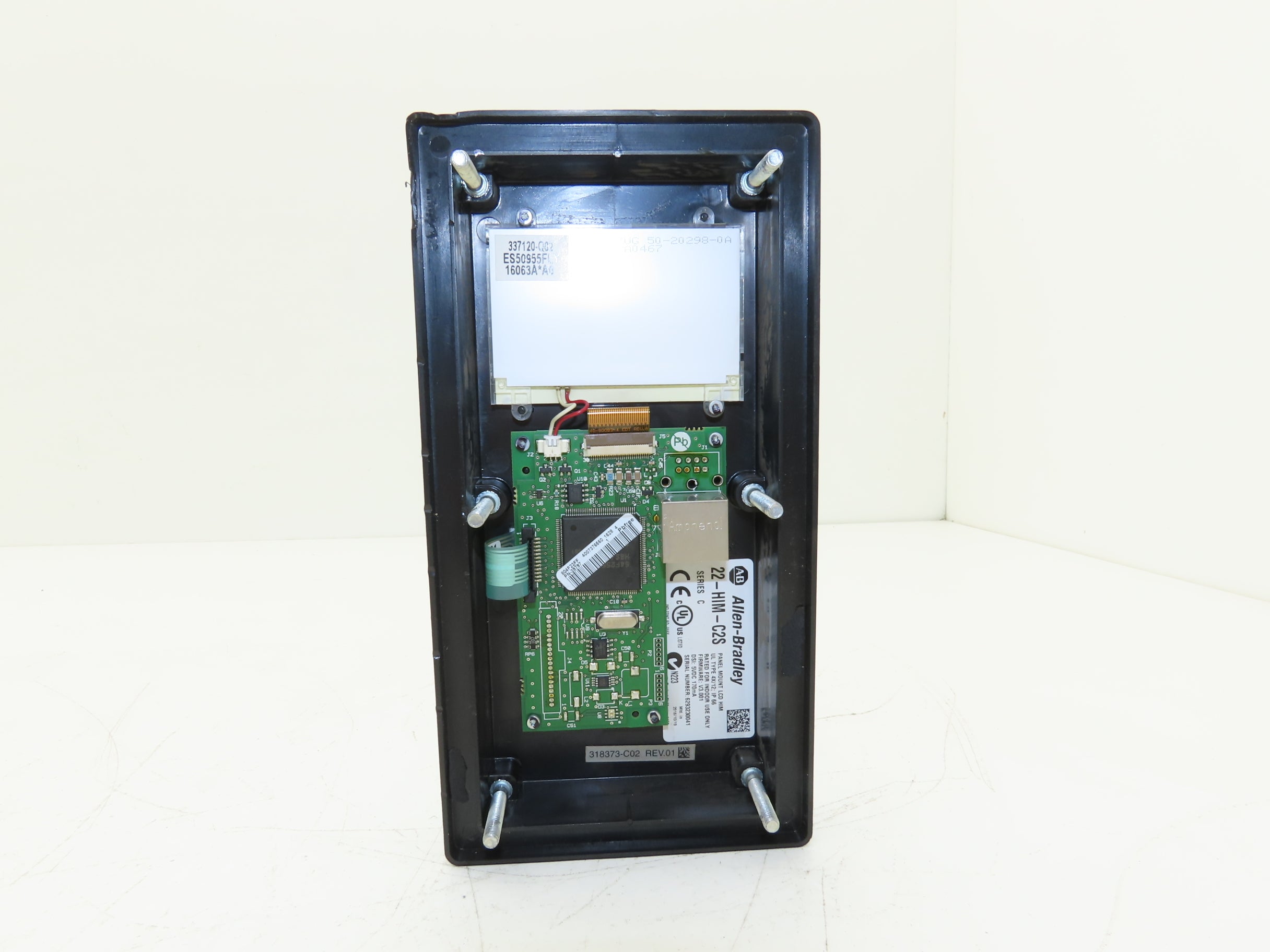 Allen Bradley 22-HIM-C2S Panel Mount LCD HIM Drive Keypad Control ...