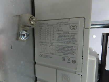 Hoffman Electrical Enclosure Control Panel 48x38x12" JIC 50A Breaker A60SA3812