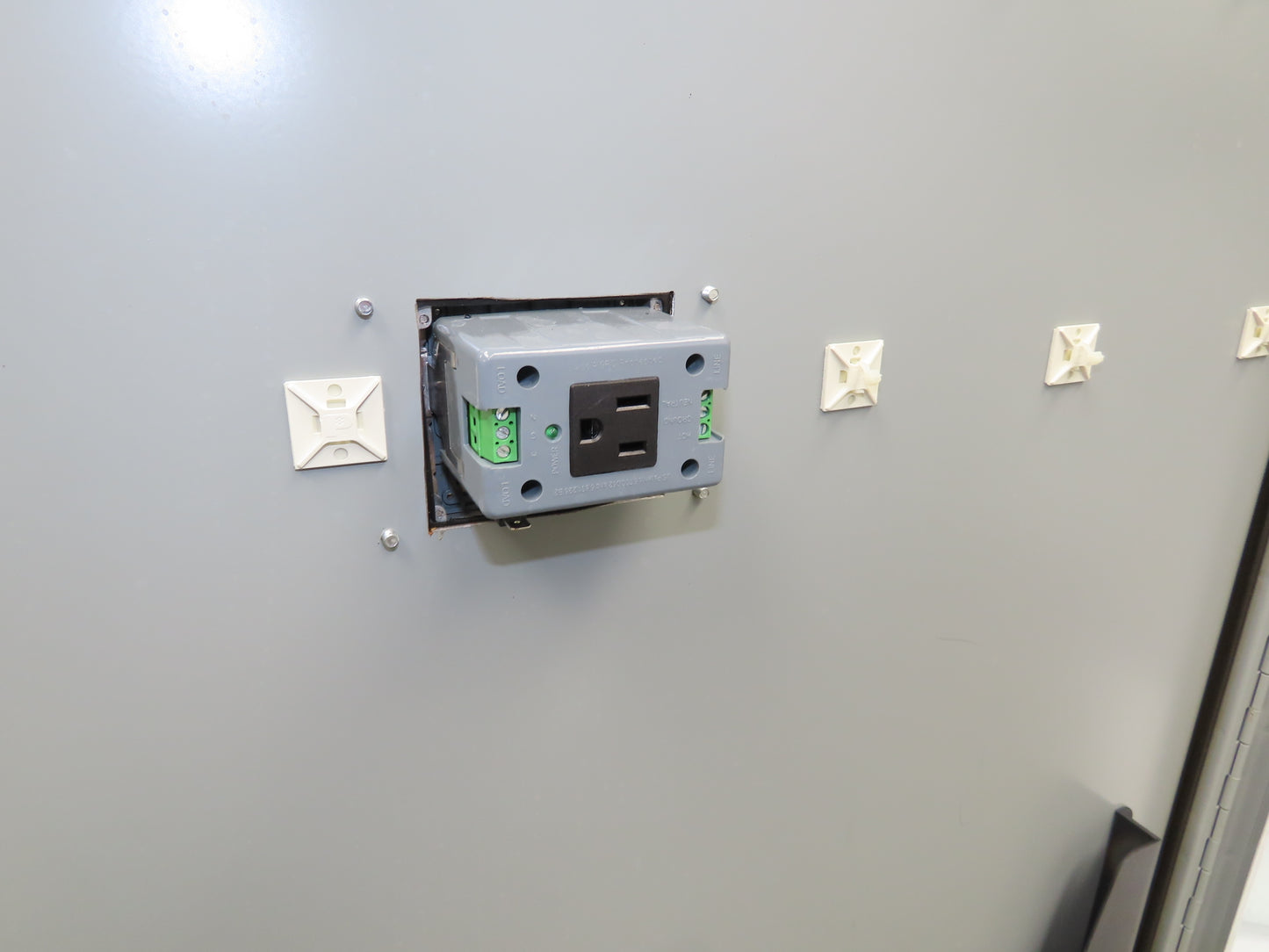 Hoffman Electrical Enclosure Control Panel 48x38x12" JIC 50A Breaker A60SA3812