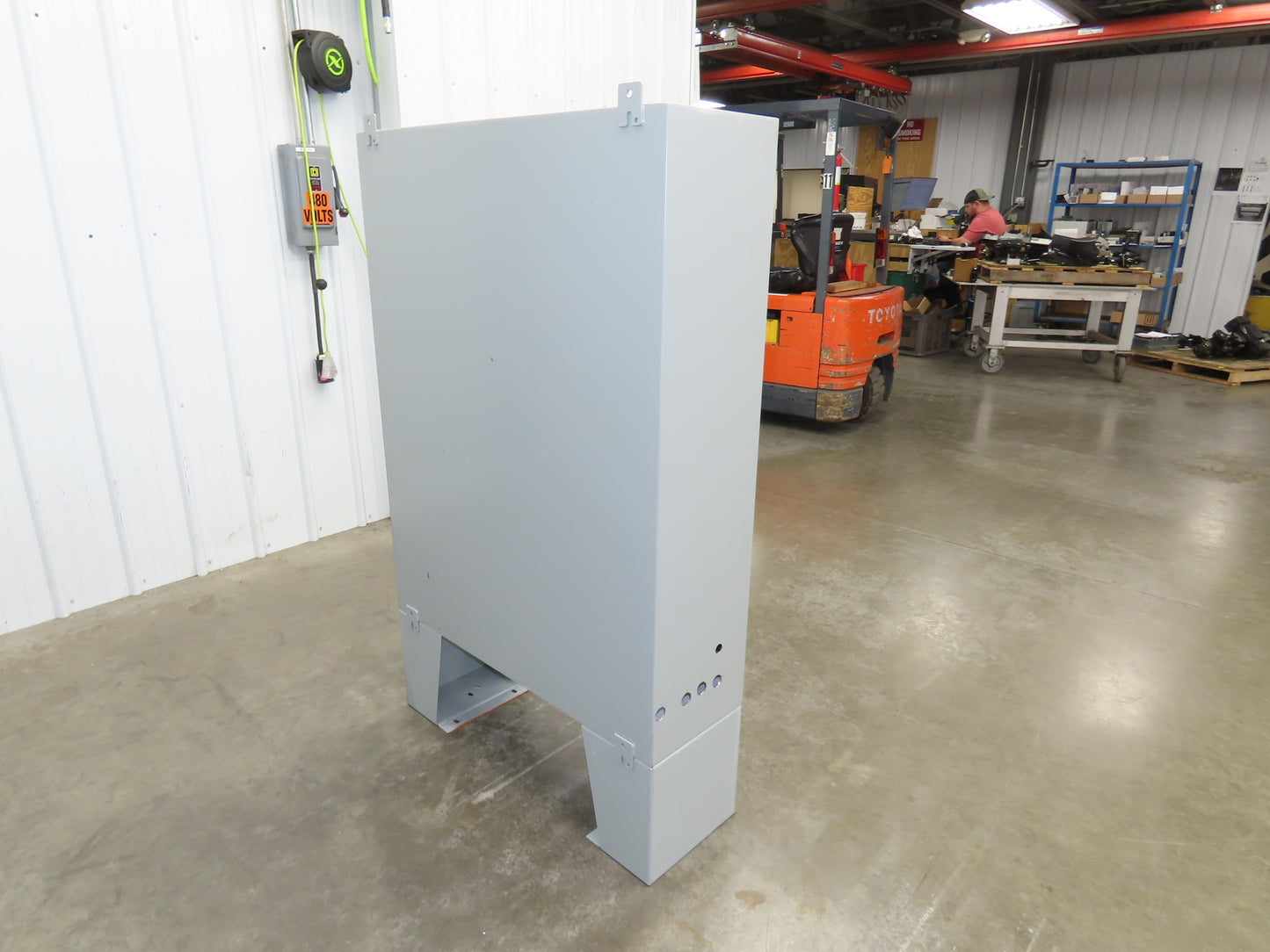 Hoffman Electrical Enclosure Control Panel 48x38x12" JIC 50A Breaker A60SA3812
