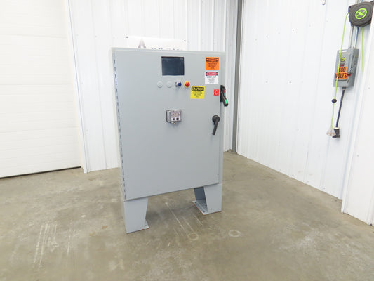 Hoffman Electrical Enclosure Control Panel 48x38x12" JIC 50A Breaker A60SA3812