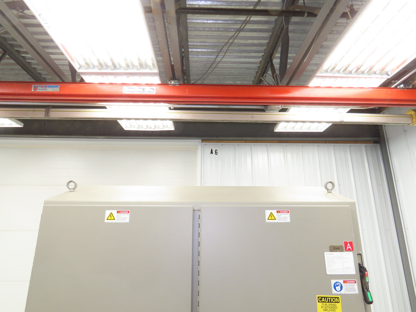 Hoffman Electrical Enclosure Control Panel 72x73x18" JIC 30A Disconnect A72X6118