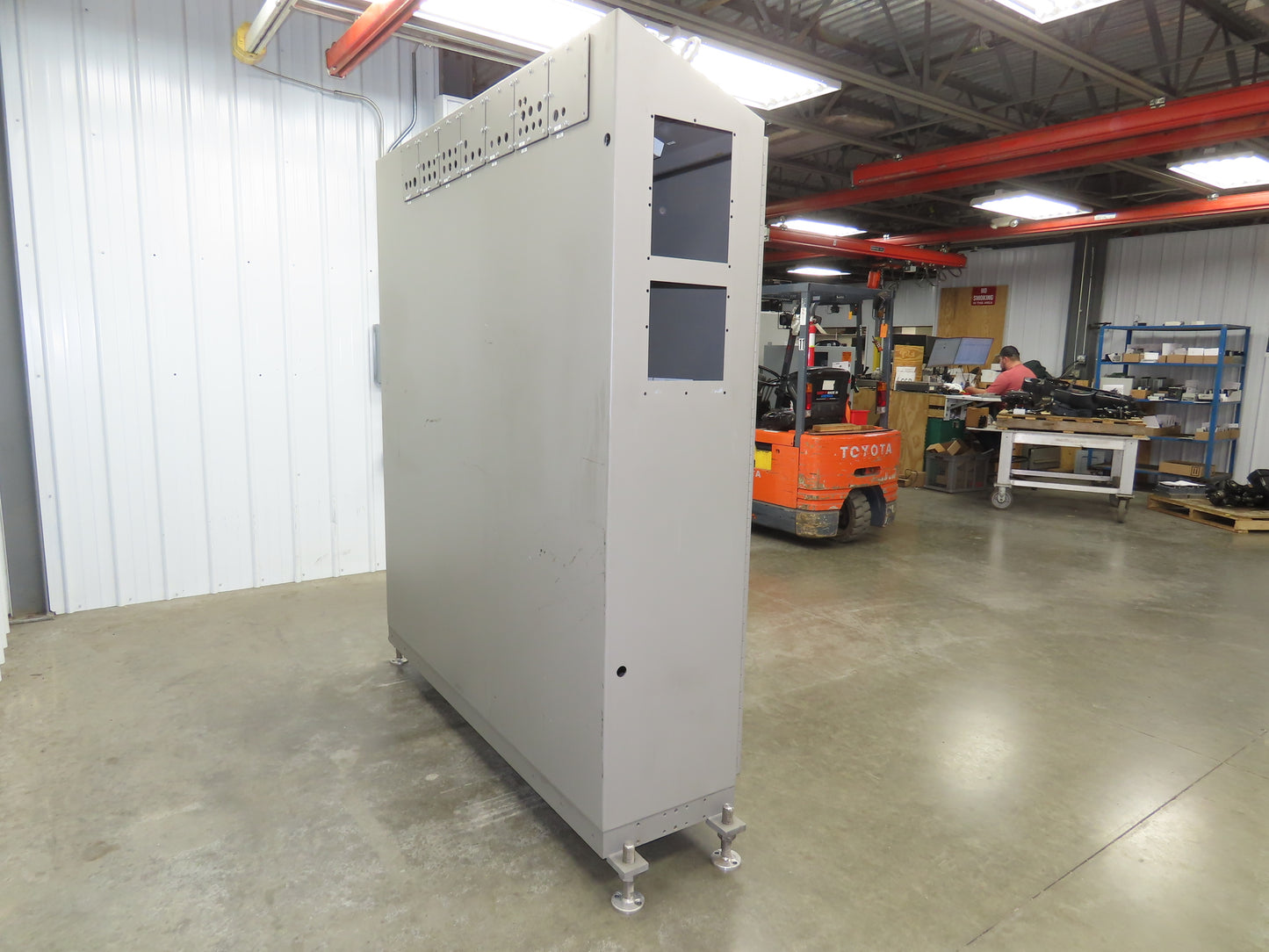 Hoffman Electrical Enclosure Control Panel 72x73x18" JIC 30A Disconnect A72X6118
