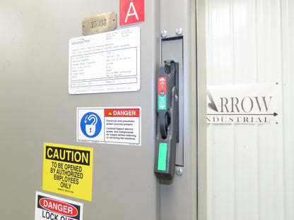 Hoffman Electrical Enclosure Control Panel 72x73x18" JIC 30A Disconnect A72X6118