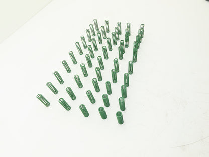 Danly 9-1008-119 DieMax XL Compression Die Springs Green 5/8"x 2"L  Lot of 50