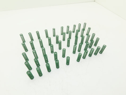 Danly 9-1008-119 DieMax XL Compression Die Springs Green 5/8"x 2"L  Lot of 50