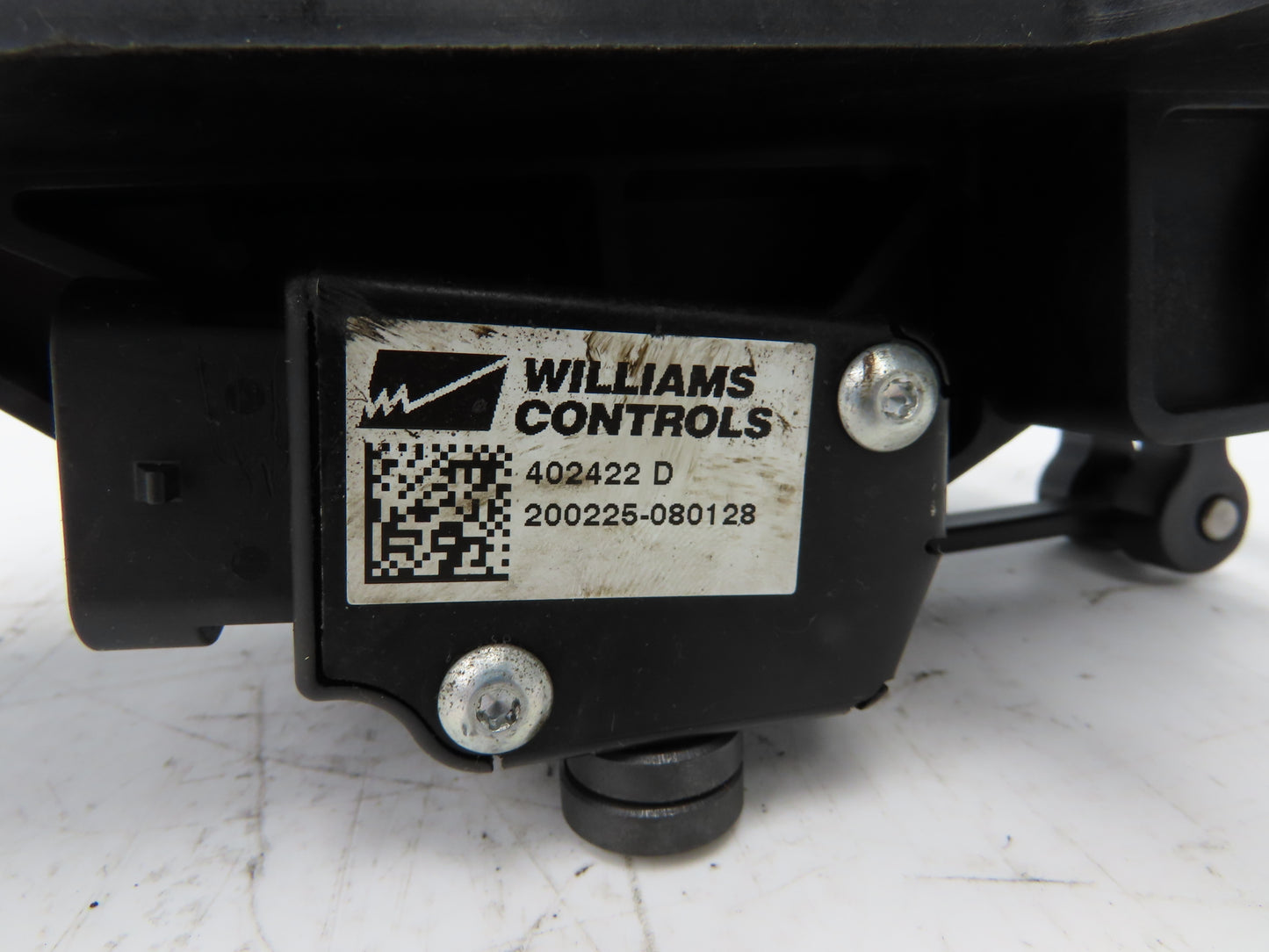Williams Controls 402746 Forklift Accelerator Pedal & Potentiometer Off E80XN