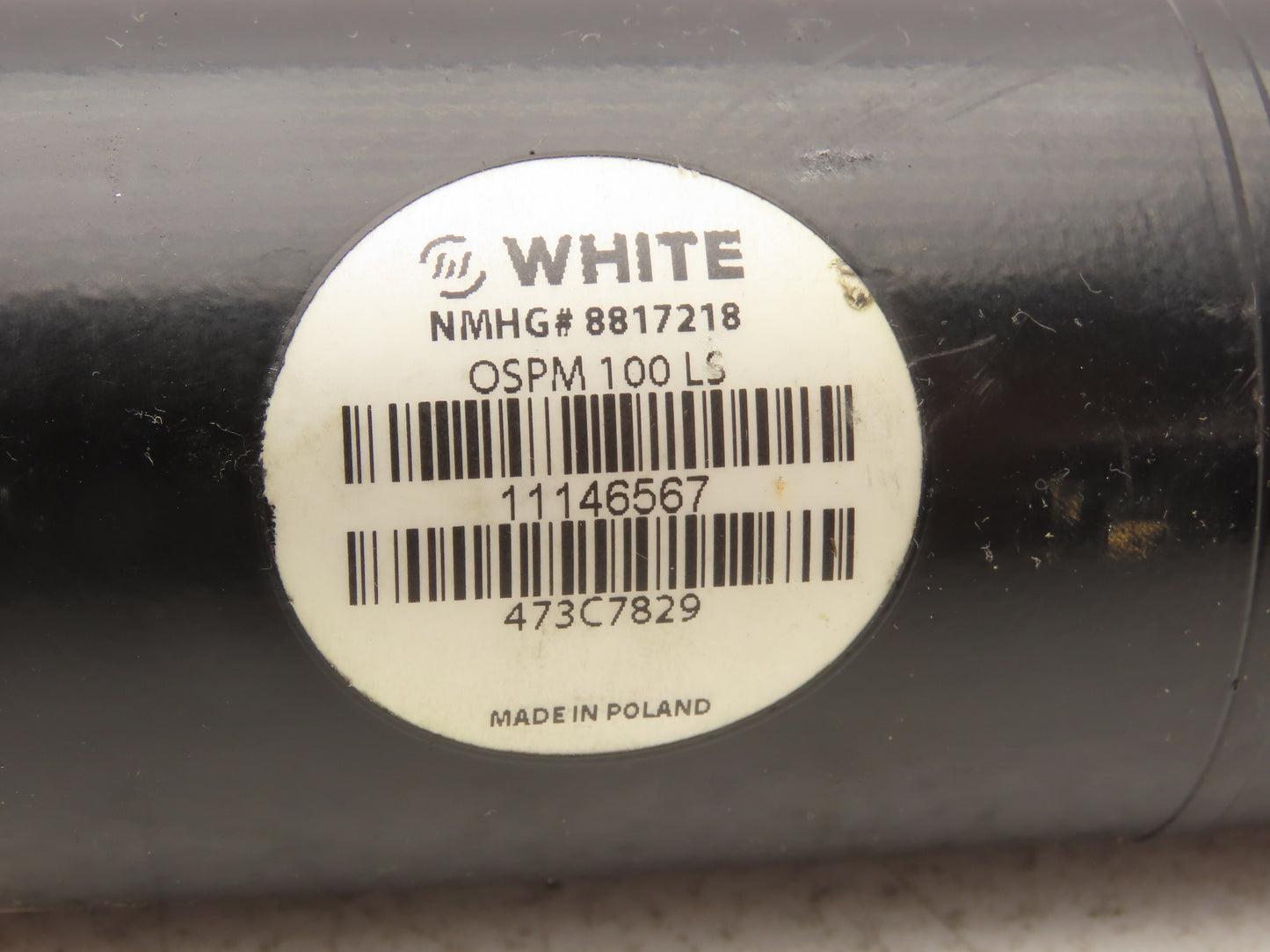 White OSPM 100 LS Forklift Power Steering Unit Hydraulic Motor Off Hyster E80XN