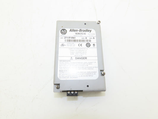 Allen Bradley 2711P-RN1 Remote I/O Communication Module PanelView Plus Ser A