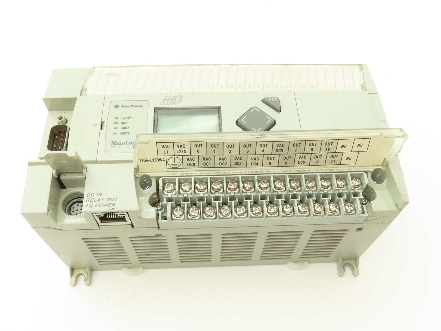 Allen Bradley 1766-L32BWA MicroLogix 1400 Controller Module 32 Point Ser C FW 21