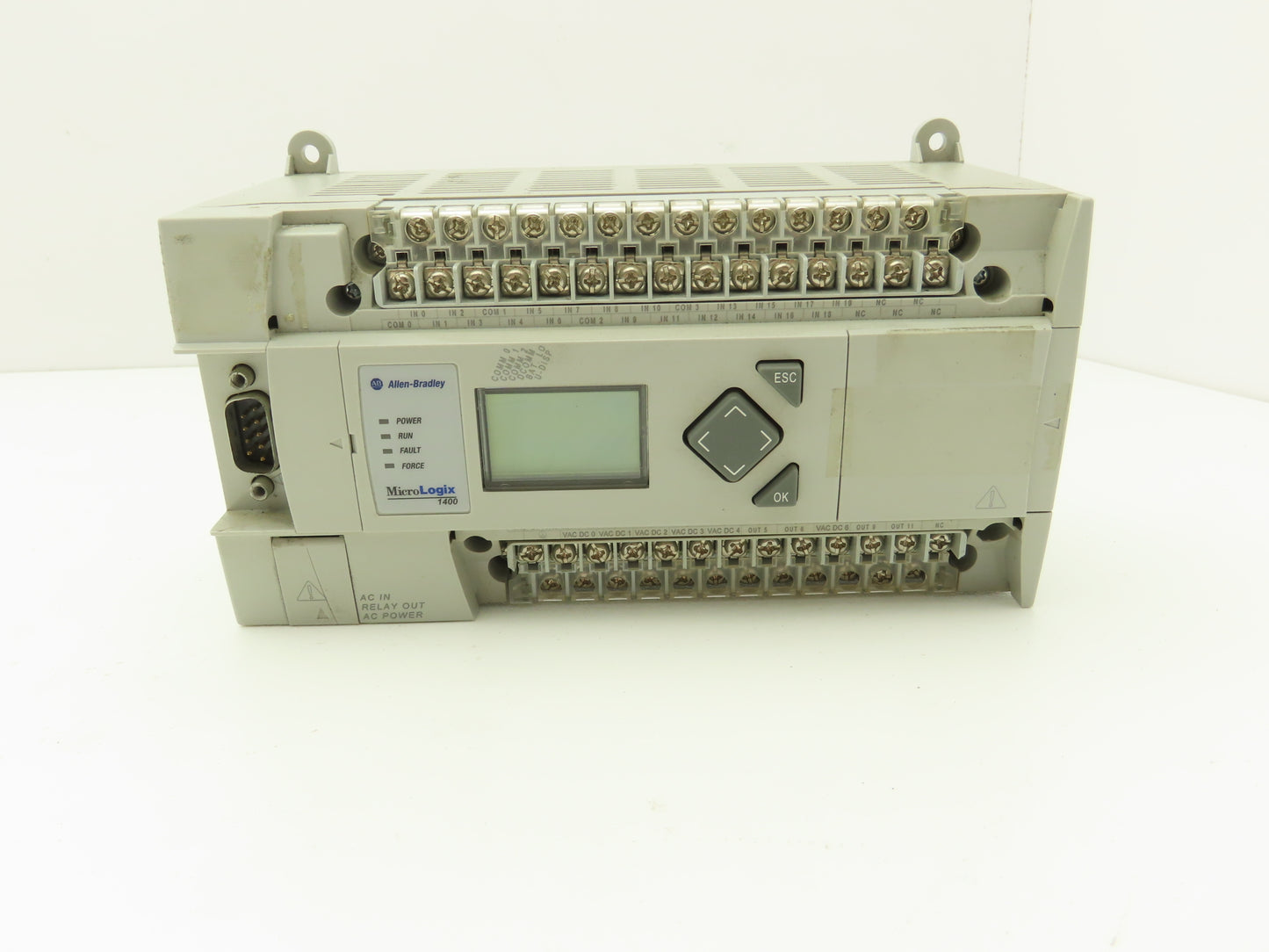 Allen Bradley 1766-L32AWA MicroLogix 1400 Controller Module 32Pt Series B FW 15