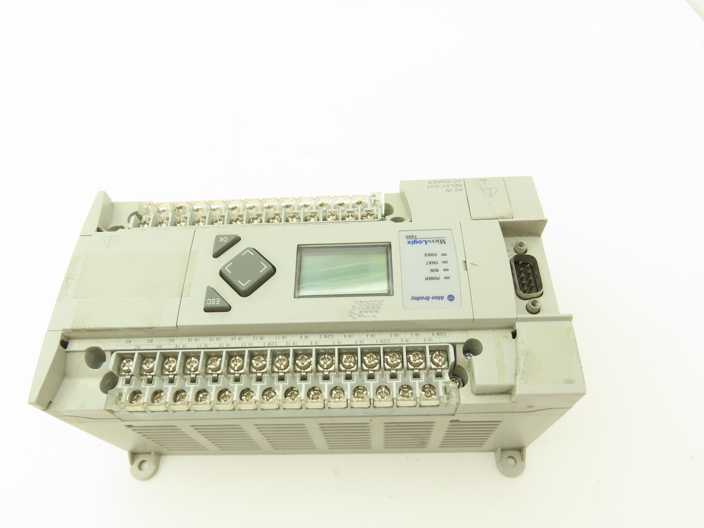 Allen Bradley 1766-L32AWA MicroLogix 1400 Controller Module 32Pt Series B FW 15