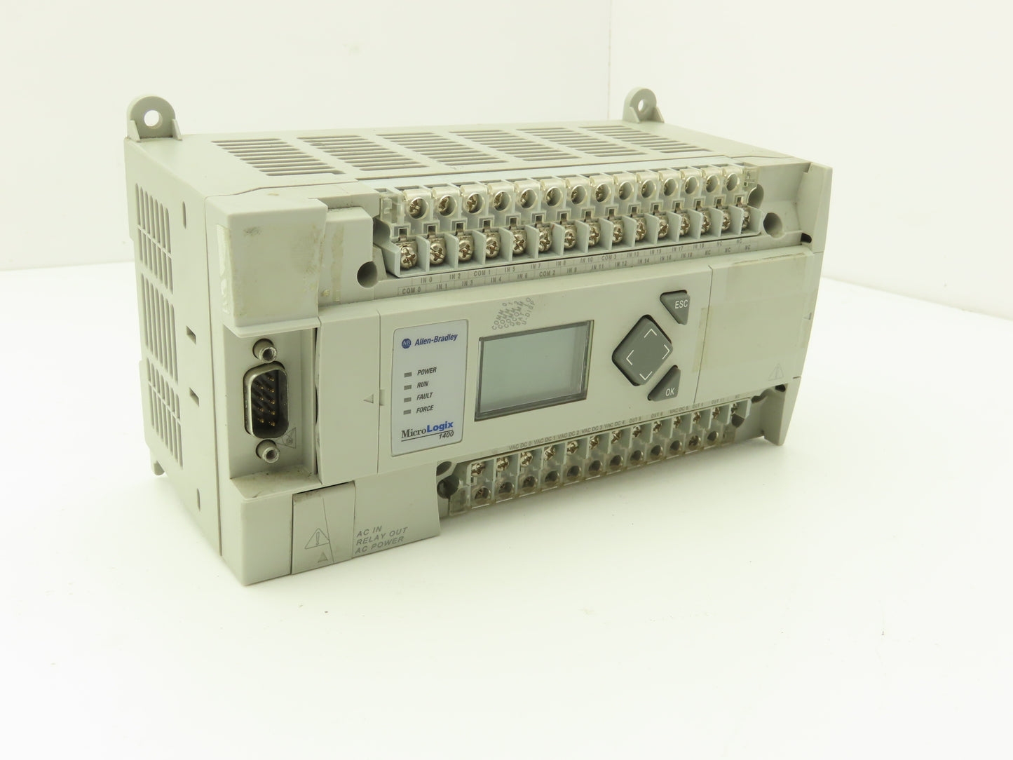 Allen Bradley 1766-L32AWA MicroLogix 1400 Controller Module 32Pt Series B FW 15