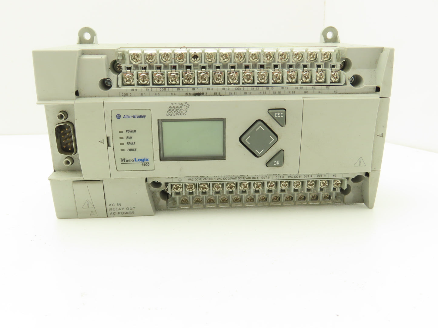 Allen Bradley 1766-L32AWA MicroLogix 1400 Controller Module 32Pt Series B FW 16
