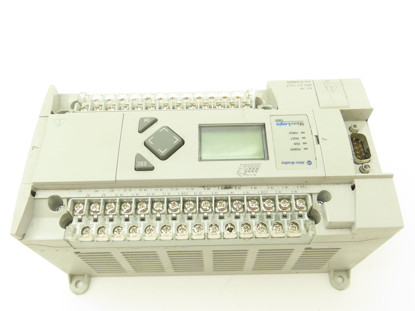 Allen Bradley 1766-L32AWA MicroLogix 1400 Controller Module 32Pt Series B FW 16