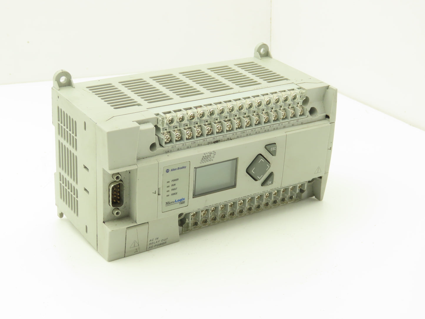 Allen Bradley 1766-L32AWA MicroLogix 1400 Controller Module 32Pt Series B FW 16