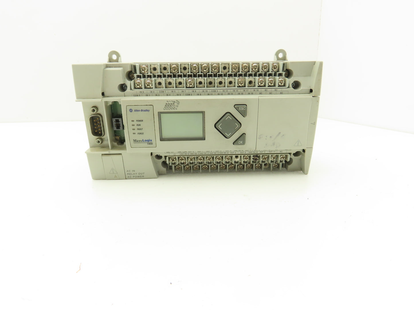 Allen Bradley 1766-L32AWA MicroLogix 1400 Controller Module 32Pt Series B FW 14