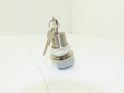 Allen Bradley 800T-J44KE7 Keyed Selector Switch 3-Position w/Key Series U