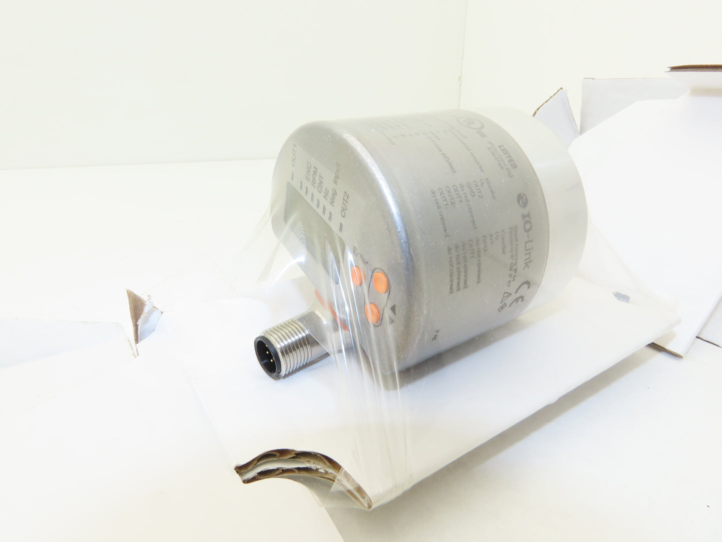 IFM ROP520 Incremental Rotary Encoder w/Display IO-Link 1.1 Hollow Shaft