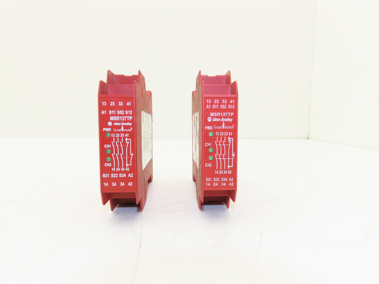 Allen Bradley 440R-N23132 MSR127TP Guardmaster Safety Relay 24V  Lot of 2