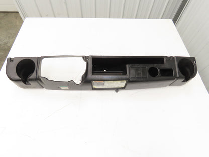 Hyster E80XN Forklift Dash Plastic Shroud Cover With Cupholders