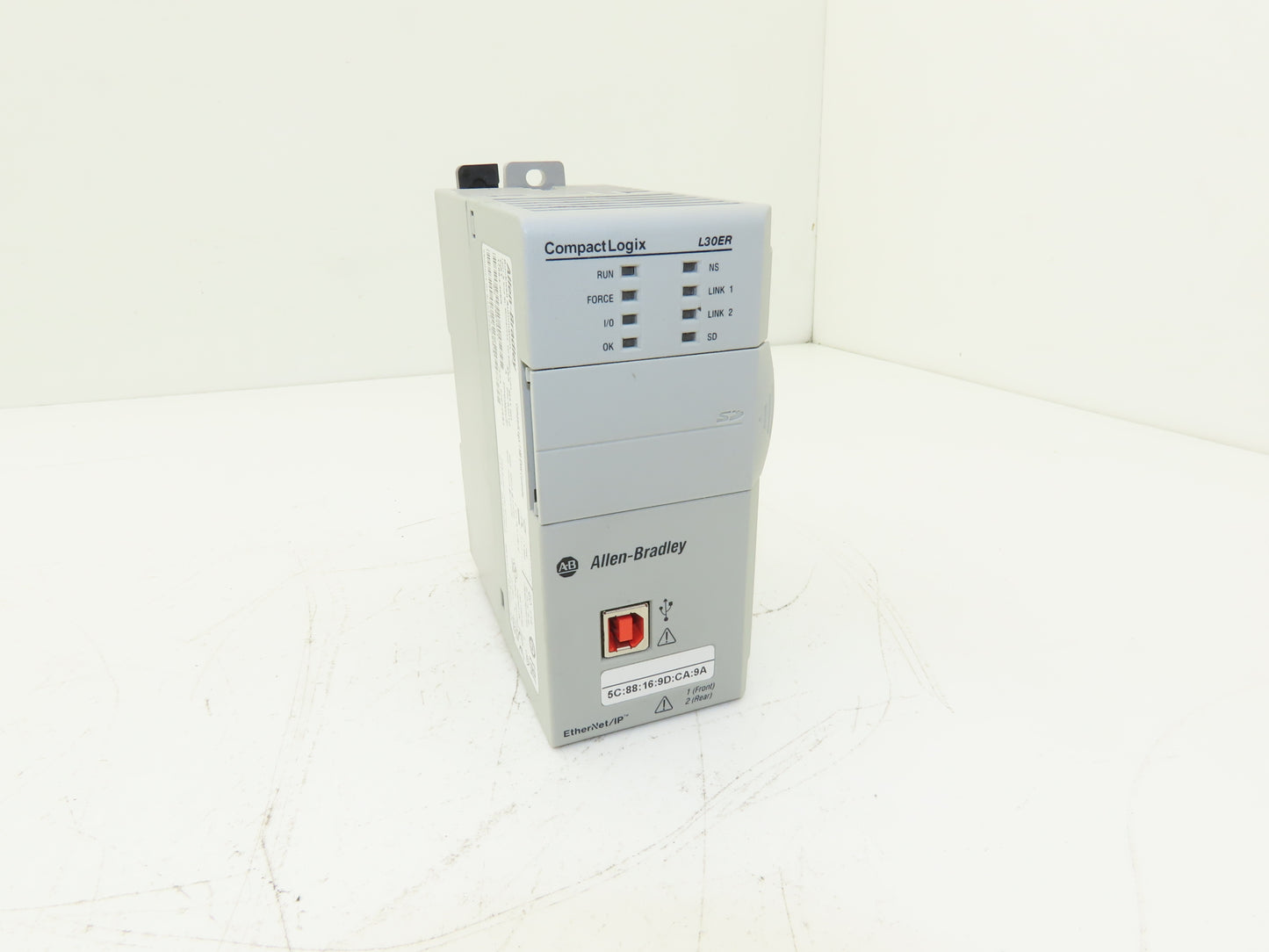 Allen Bradley 1769-L30ER CompactLogix 1MB Ethernet Controller Ser A FW 1.002