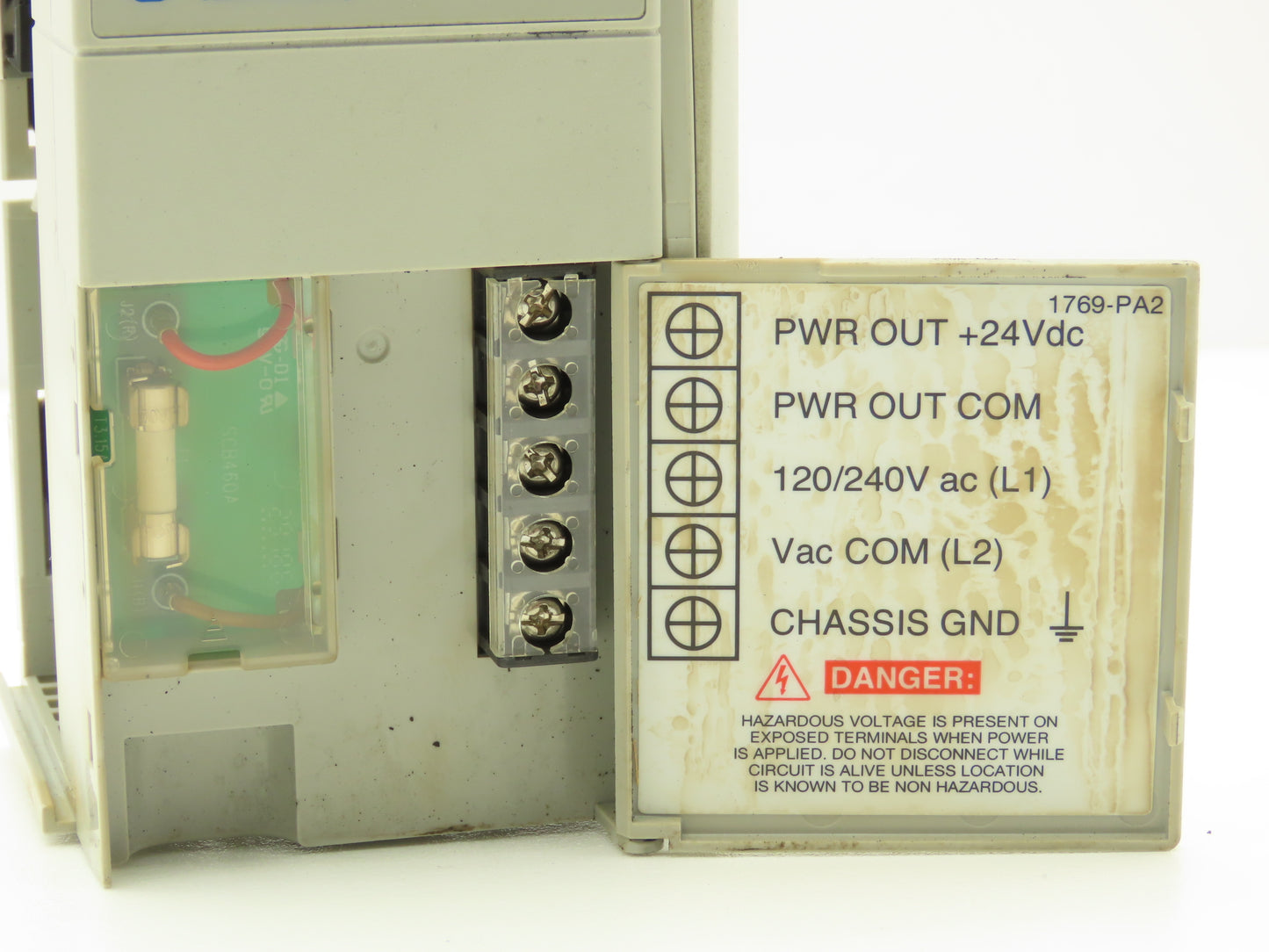 Allen Bradley 1769-PA2 Compact I/O Power Supply Series A W/Terminator End Cap