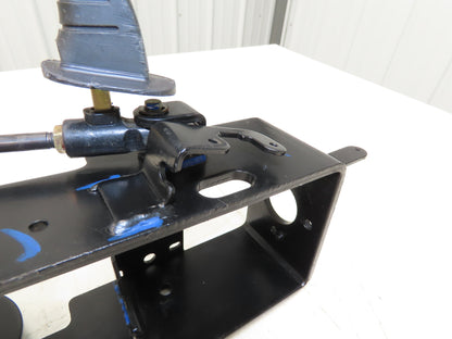 Hyster 8808585 Forklift Steering Column Tilt Bracket Assembly Removed From E80XN