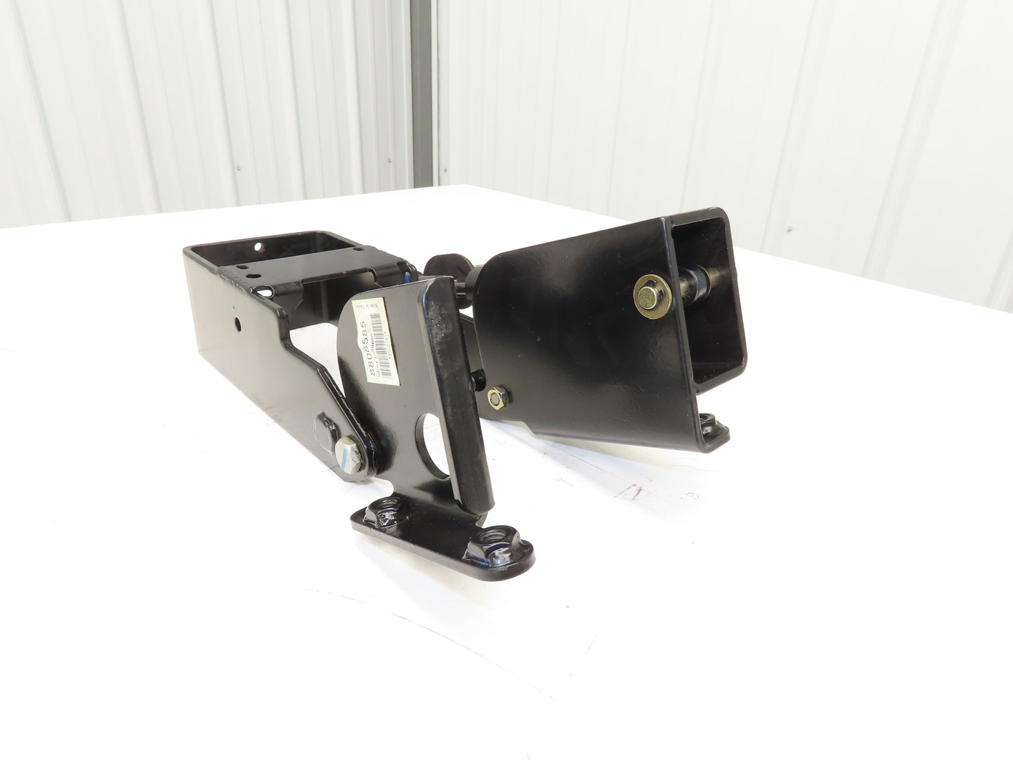 Hyster 8808585 Forklift Steering Column Tilt Bracket Assembly Removed From E80XN