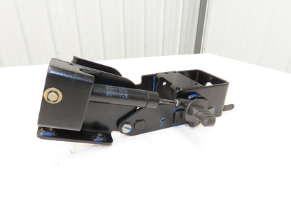 Hyster 8808585 Forklift Steering Column Tilt Bracket Assembly Removed From E80XN