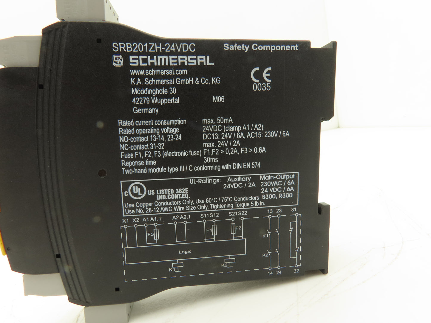 Schmersal SRB201ZH-24VDC Safety Relay Module 101163440