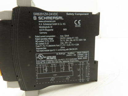 Schmersal SRB201ZH-24VDC Safety Relay Module 101163440