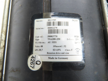 Hyster 8813389 Forklift Hydraulic Motor 48V & Pump 8811653 Removed From E80XN