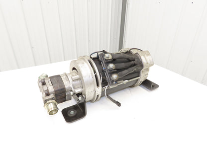 Hyster 8813389 Forklift Hydraulic Motor 48V & Pump 8811653 Removed From E80XN
