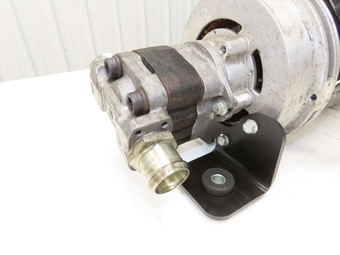 Hyster 8813389 Forklift Hydraulic Motor 48V & Pump 8811653 Removed From E80XN
