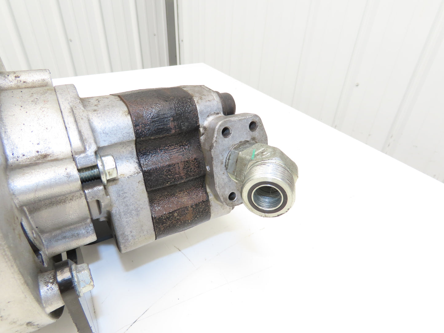 Hyster 8813389 Forklift Hydraulic Motor 48V & Pump 8811653 Removed From E80XN