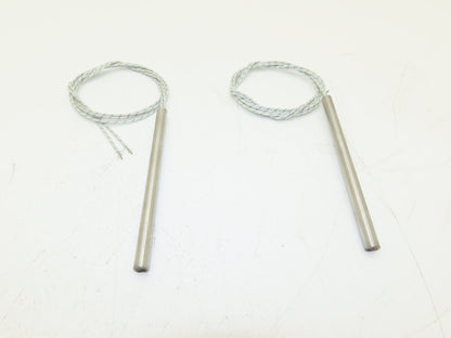 Nexthermal 31655 2 Cartridge Rod Tube Heater 400W 220V 6"L  Lot of 2
