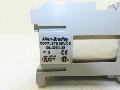 Allen Bradley 104-C23DJ22 Reversing Starter Contactor 24VDC Coil 100-C23D-10
