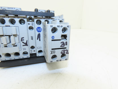 Allen Bradley 104-C23DJ22 Reversing Starter Contactor 24VDC Coil 100-C23D-10