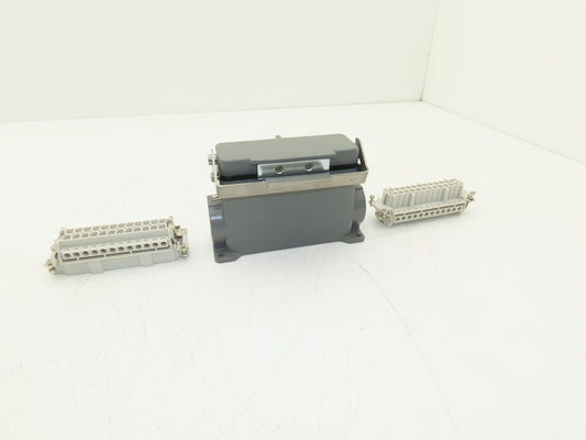 ZIPport ZP-MC24B-2-SM29CAL Surface Mount Housing Self Close w/Terminal Connector