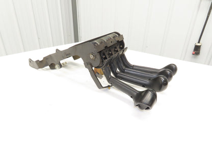 Hyster E80XN Forklift Four Lever Control Assembly Lift Tilt Shift Position