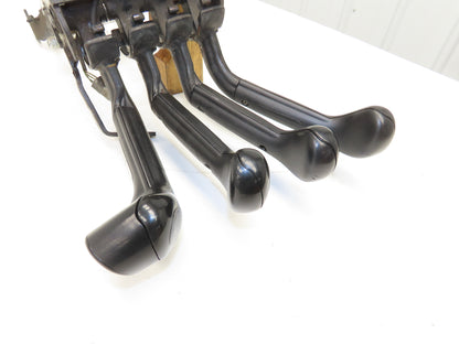 Hyster E80XN Forklift Four Lever Control Assembly Lift Tilt Shift Position