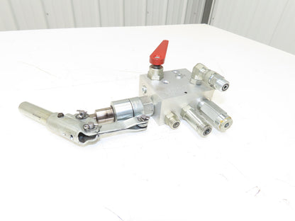 Hyster 4040177 Forklift Parking Break Manifold Valve HF62690-11 Off E80XN