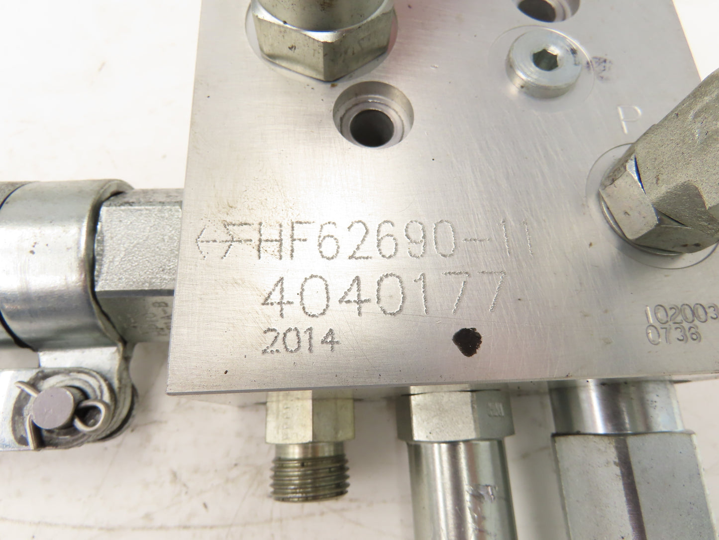 Hyster 4040177 Forklift Parking Break Manifold Valve HF62690-11 Off E80XN