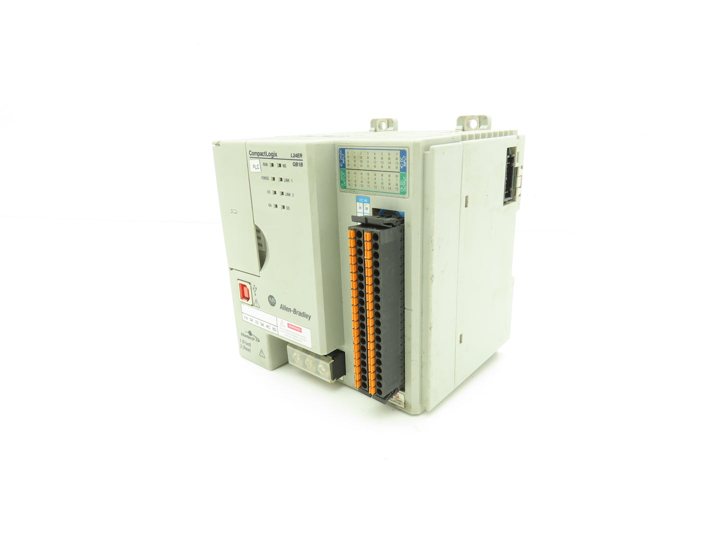 Allen Bradley 1769-L24ER-QB1B CompactLogix 750KB I/O Controller Ser A Ethernet