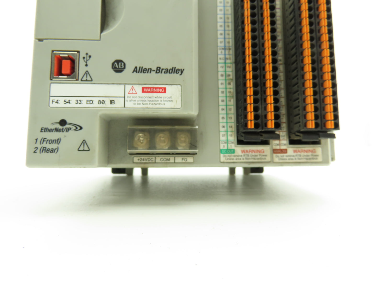 Allen Bradley 1769-L27ERM-QBFC1B CompactLogix 750KB DI/O Controller Ser A E-net