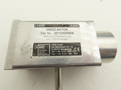 ASM NMG2-2500-P-MEM Machine Safety Guard Stop-Time Measuring System STM