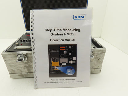 ASM NMG2-2500-P-MEM Machine Safety Guard Stop-Time Measuring System STM
