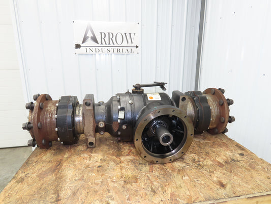 Hyster E80XN Forklift Front Dual Wheel Drive Axle Assembly 8-Lug