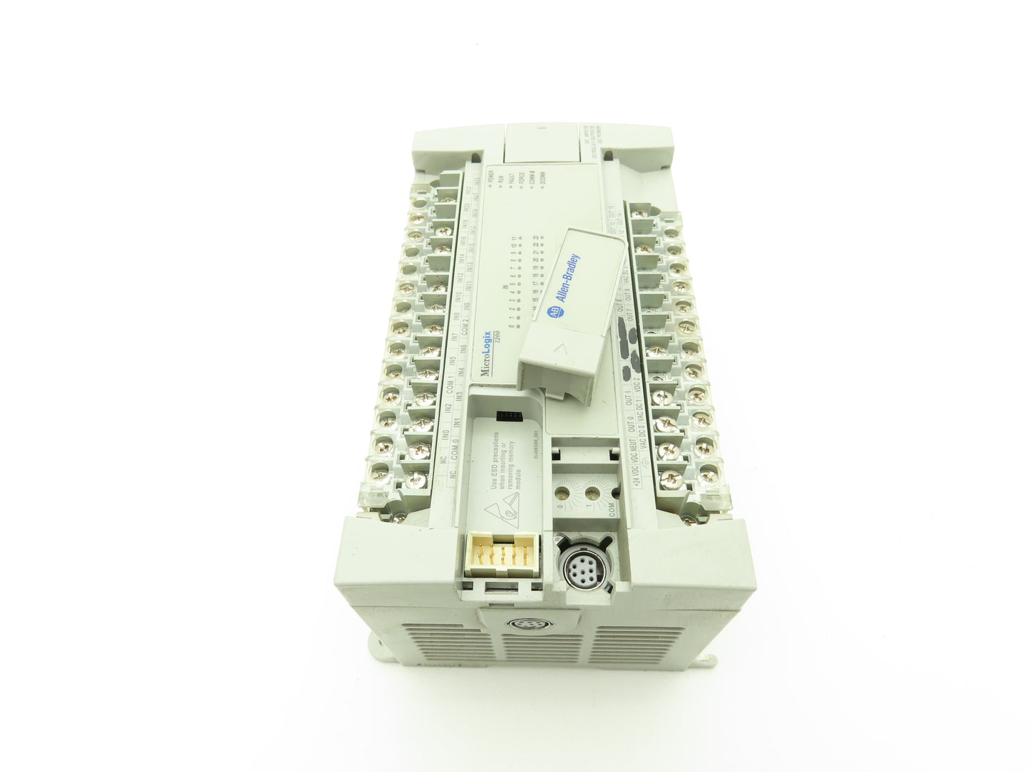 Allen Bradley 1762-L40BXBR MicroLogix 1200 PLC Input Output Module Ser C Rev 9